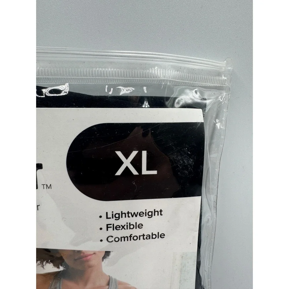 NWT‎ Novel Brands Sweat Shaper Leggings Women's XL Black Lightweight Comfortable